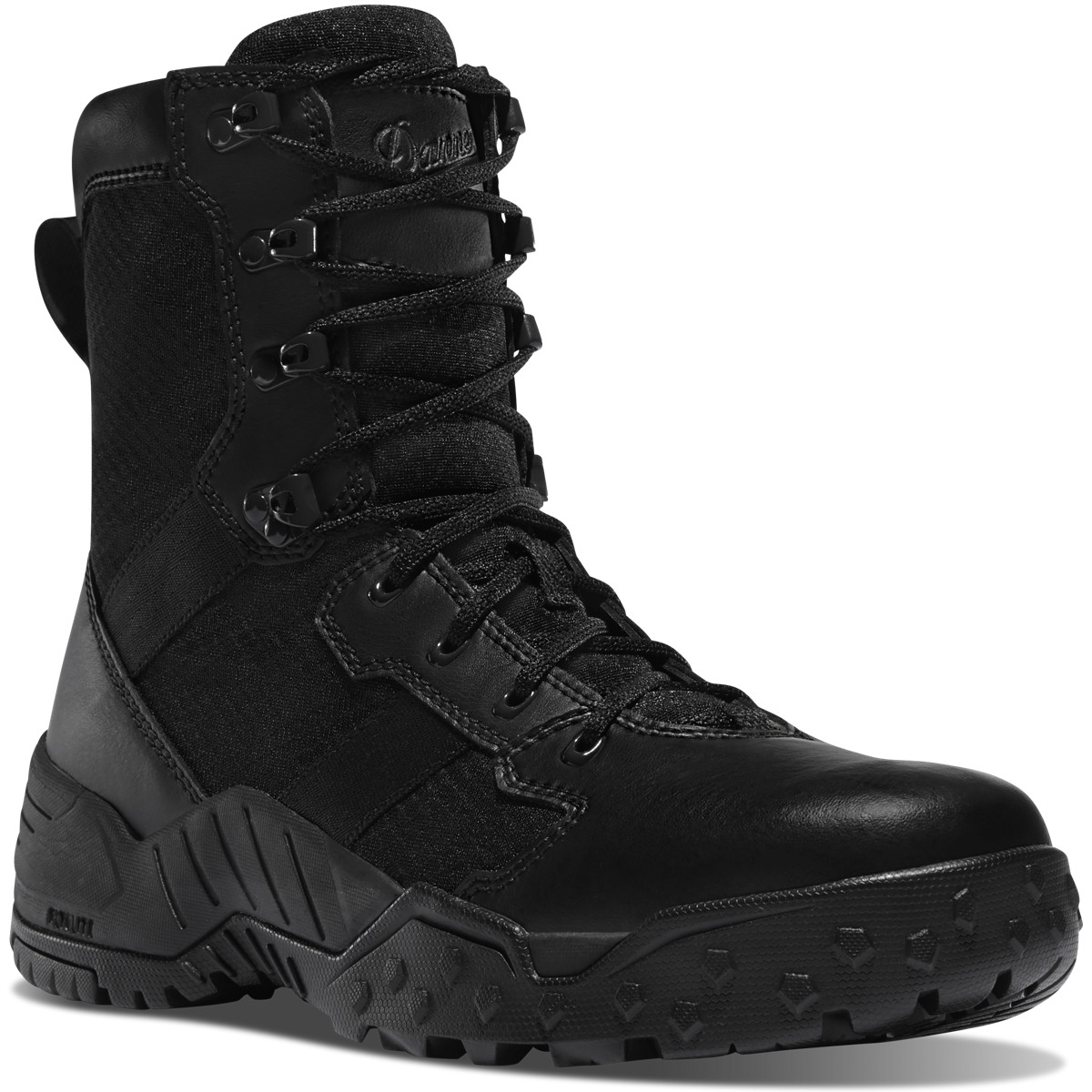 Danner Scorch Side-Zip 8 Black Boots Mens - South Africa 71846UQYJ